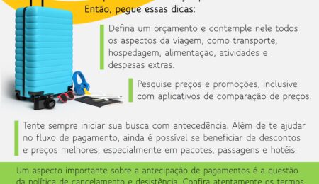 Planejamento financeiro de férias